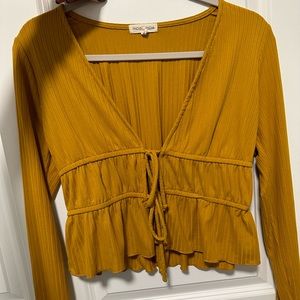 Long sleeve blouse